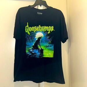 Goosebumps T-Shirt 100% Cotton Size L Horror Design